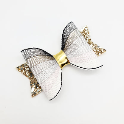 Rainbow of Stitches Embroidered Bows