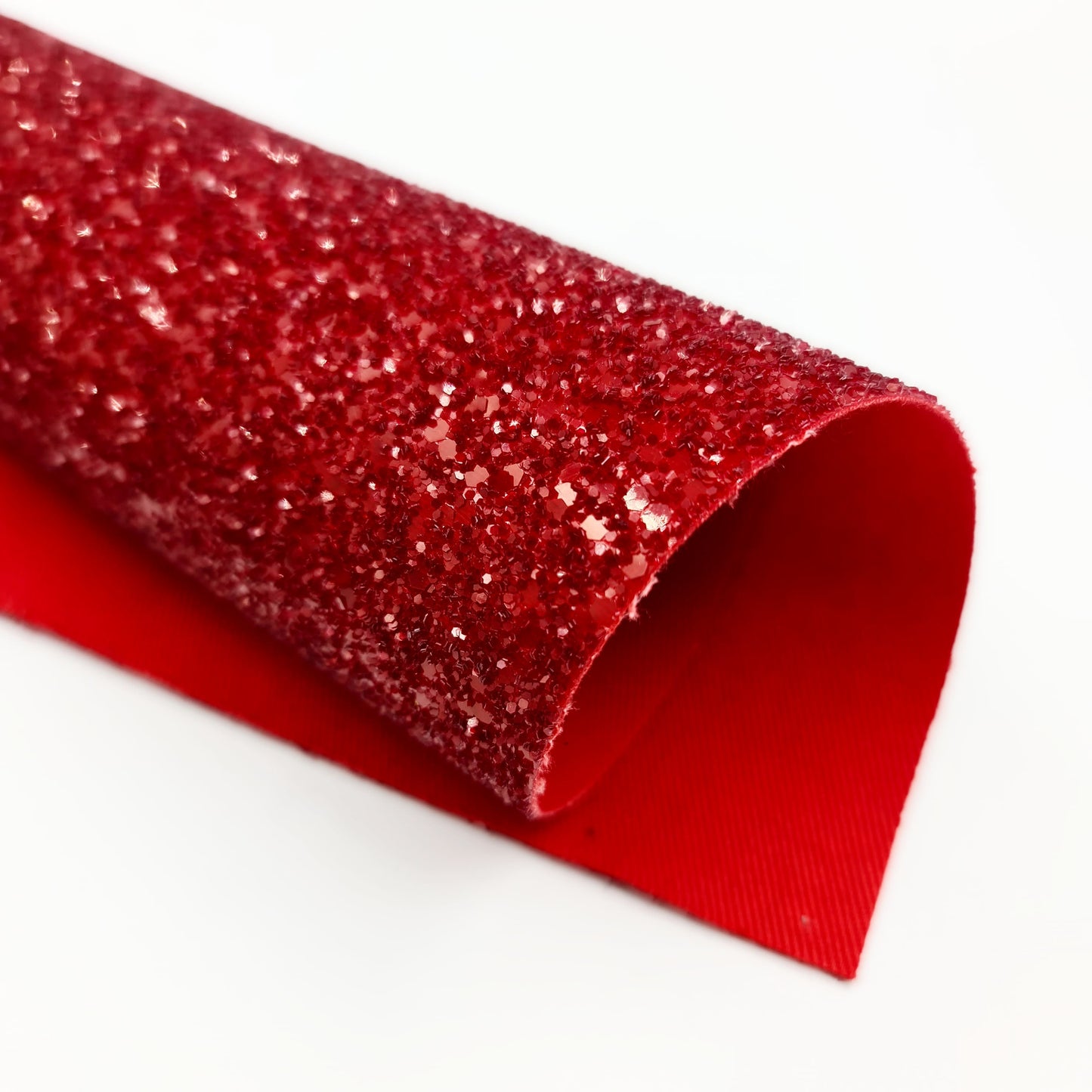Rich Red Chunky Glitter
