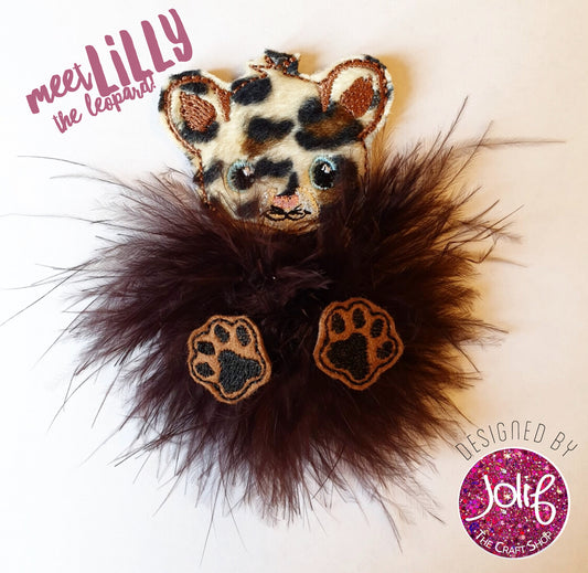 Lilly Leopard Fur Baby