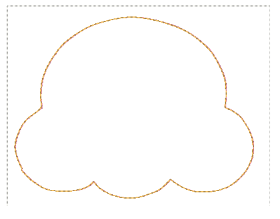 Ice Cream Bow Holder  | Digital Embroidery File