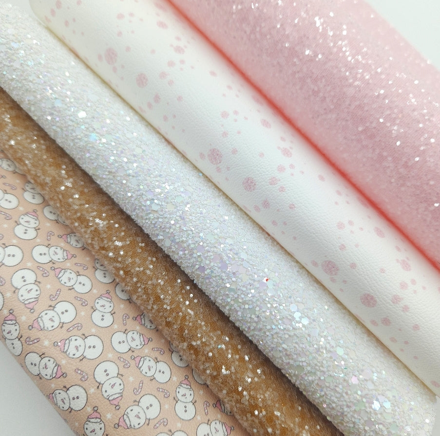 Baby Pink Snowman Collection