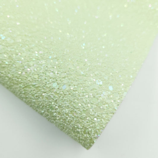 #152 Spring Green Printed Chunky Glitter