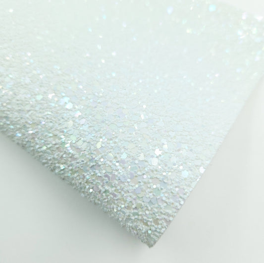 #126 Very Pale Mint Printed Chunky Glitter