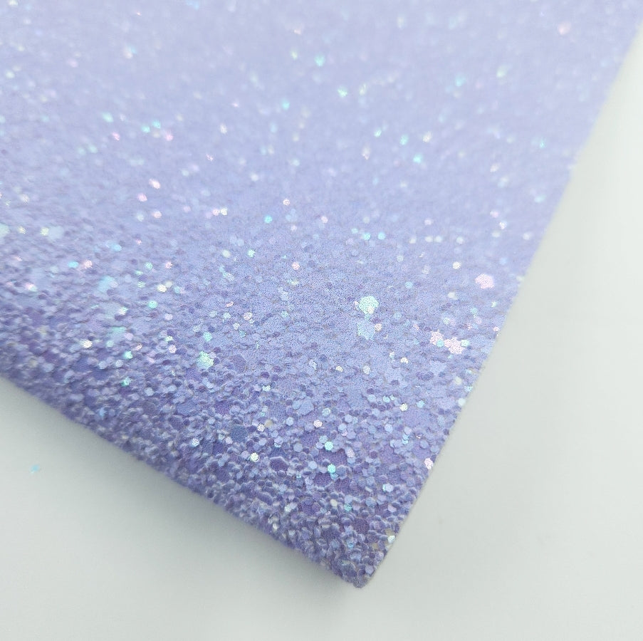 #68 Dusky Lilac Printed Chunky Glitter