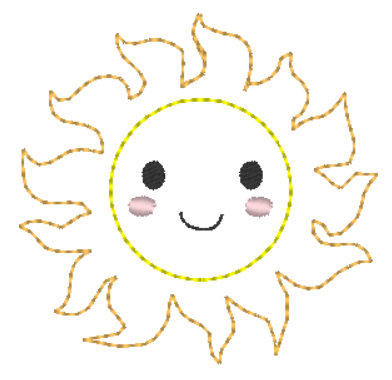 Rainbow Bow Holder | Digital Embroidery File