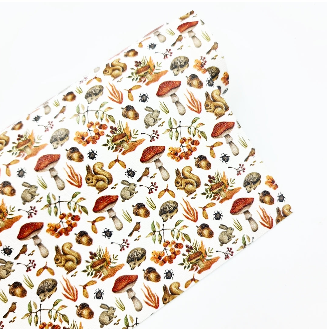 Vintage Autumn Artisan Leatherette