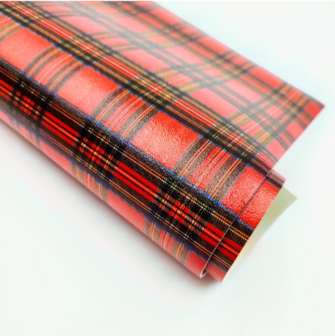 Traditional Tartan Artisan Leatherette