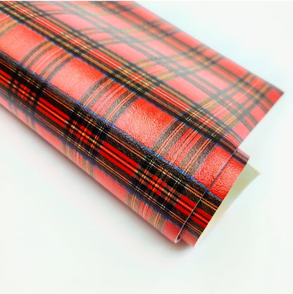Traditional Tartan Artisan Leatherette