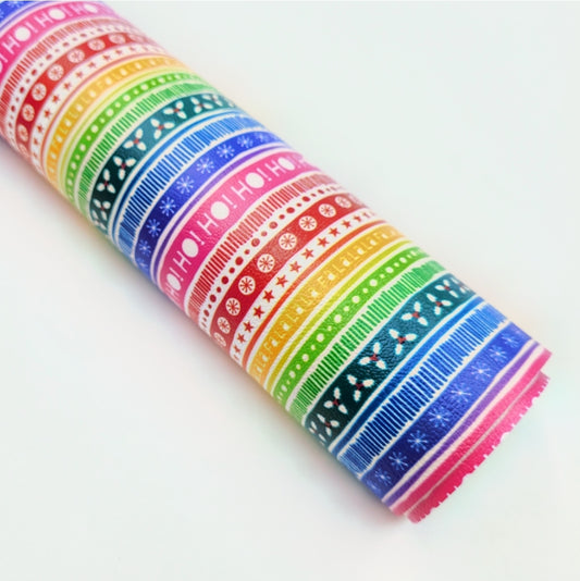 A Rainbow Christmas Artisan Leatherette