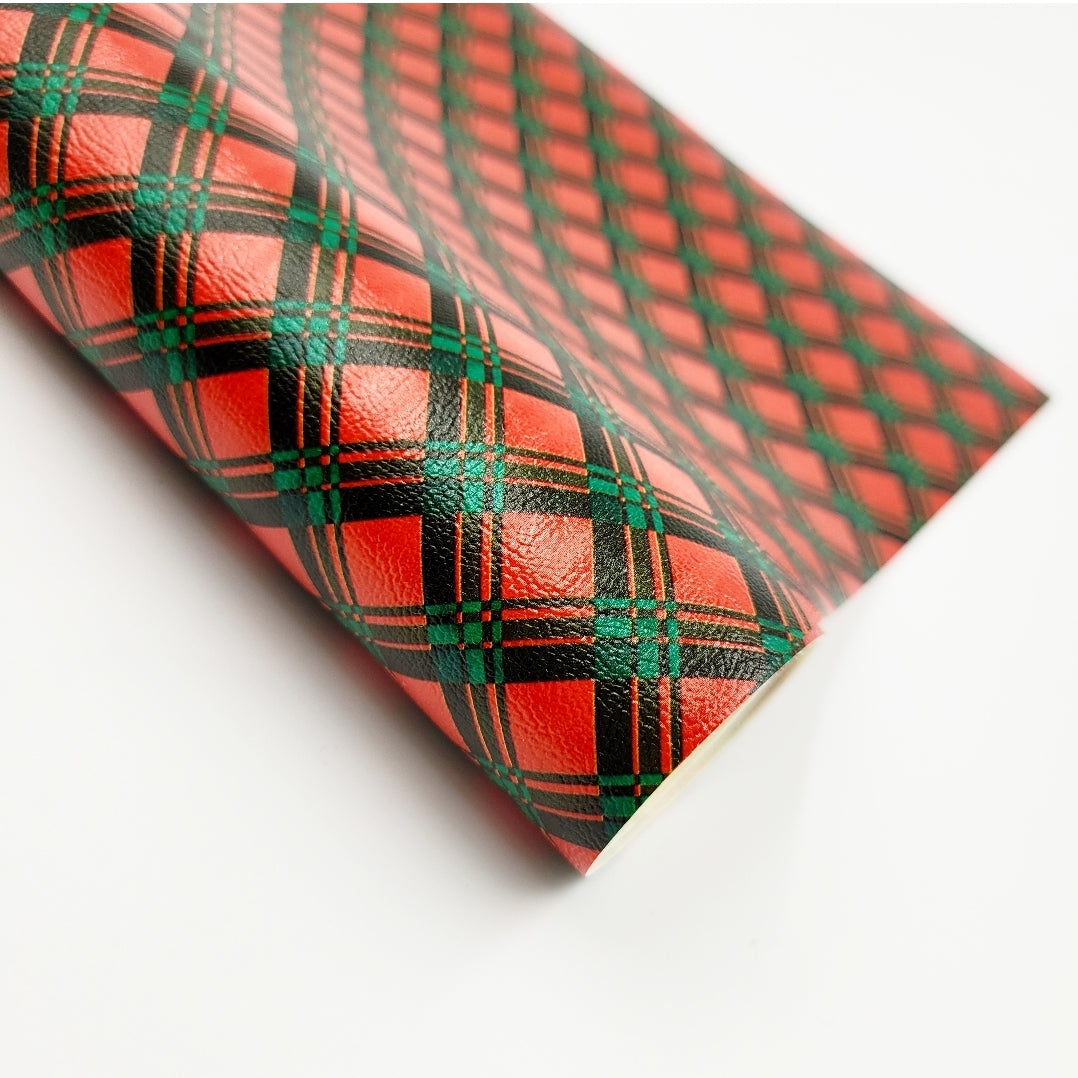 Traditional Tartan Artisan Leatherette