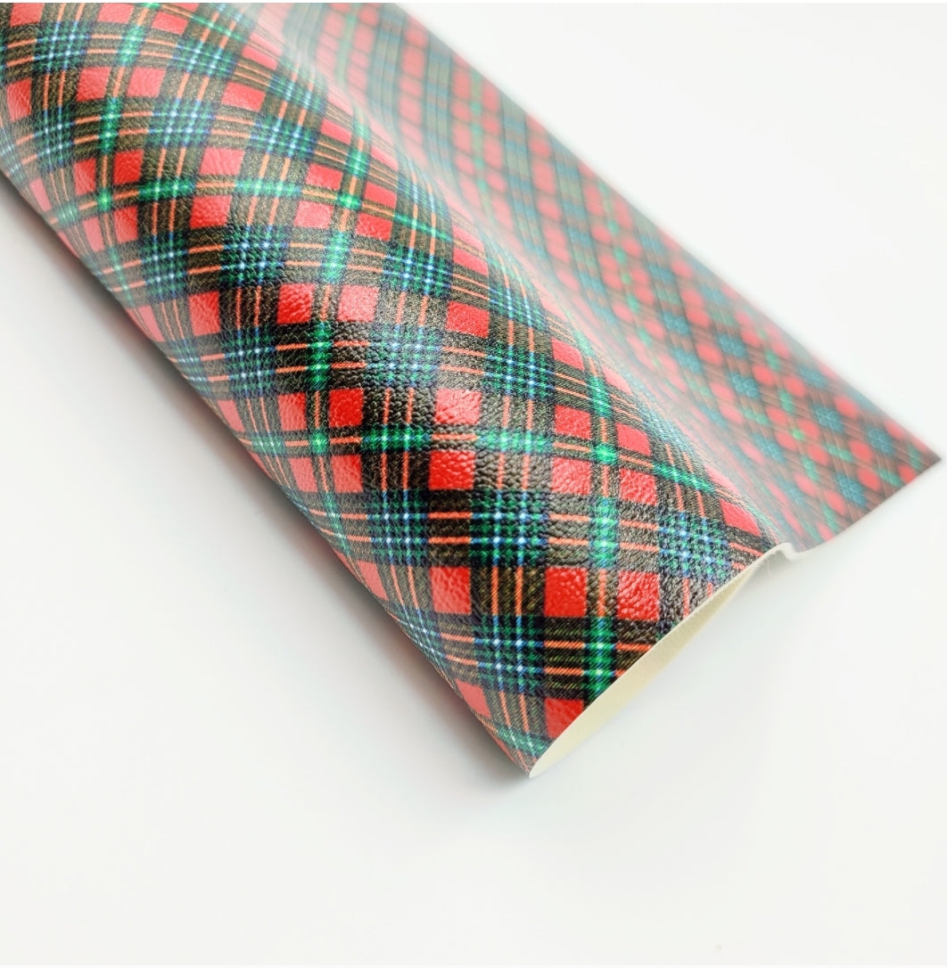Traditional Tartan Artisan Leatherette