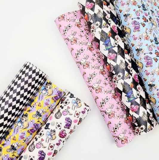 Alice in Wonderland Artisan Leatherette