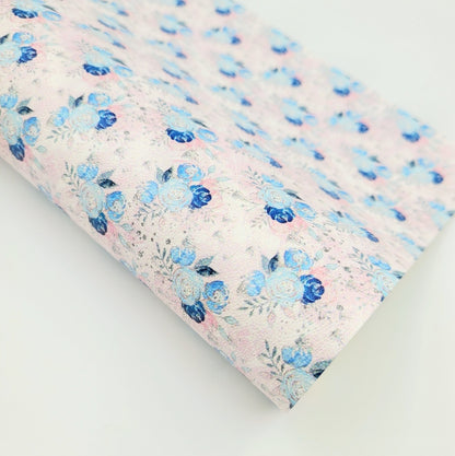 Frozen Deer Floral Artisan Leatherette