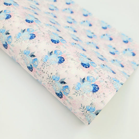 Frozen Deer Floral Artisan Leatherette
