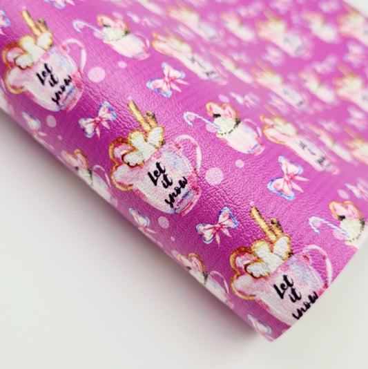 Hot Cup of Ginger Artisan Leatherette