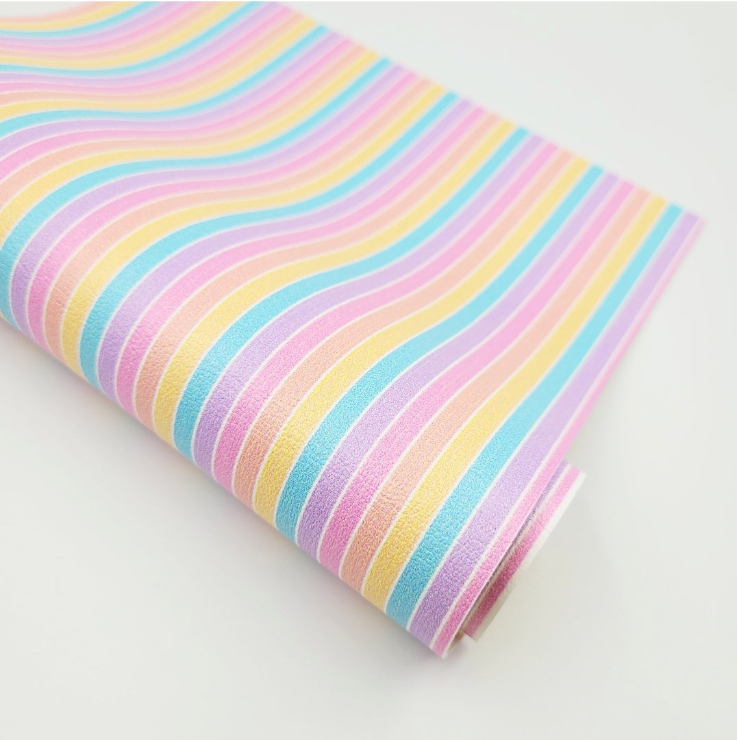 Perfect Candy Stripe Artisan Leatherette