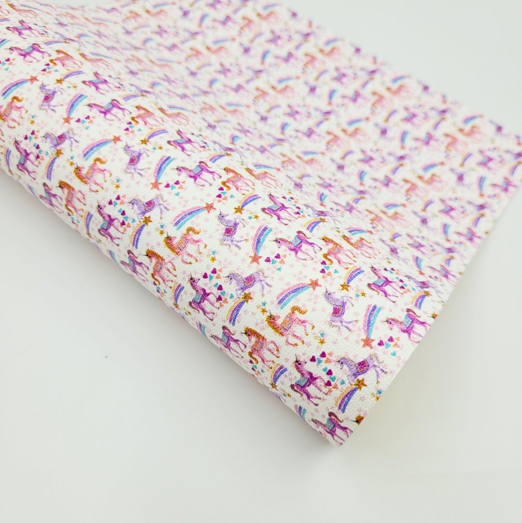 I Believe in Unicorns Artisan Leatherette