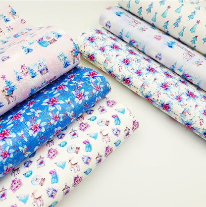 Snow Globe Christmas Artisan Leatherette