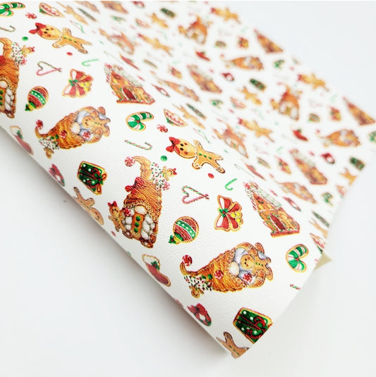 Gingerbread Gonks Artisan Leatherette