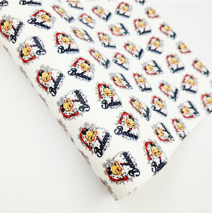 Believe in Santa Artisan Leatherette