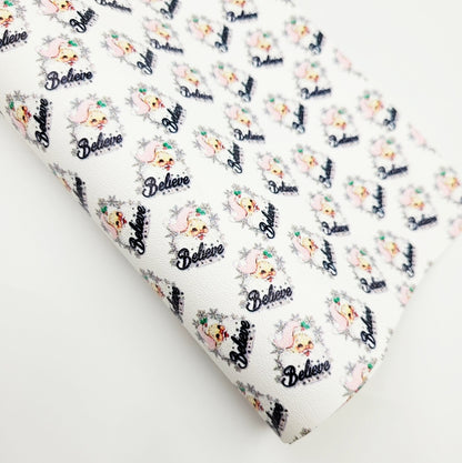 Believe in Santa Artisan Leatherette