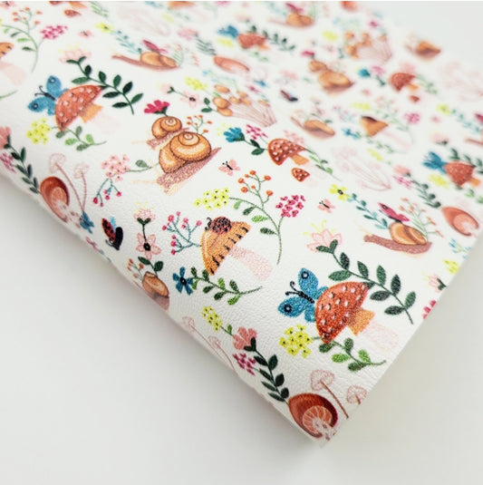 Snail Garden Artisan Leatherette