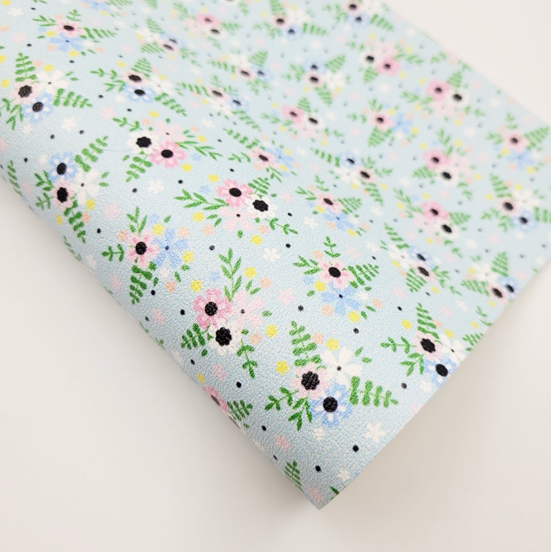 Easter Flowers Artisan Leatherette