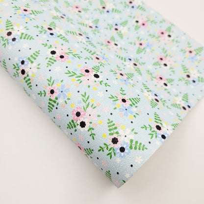 Easter Flowers Artisan Leatherette