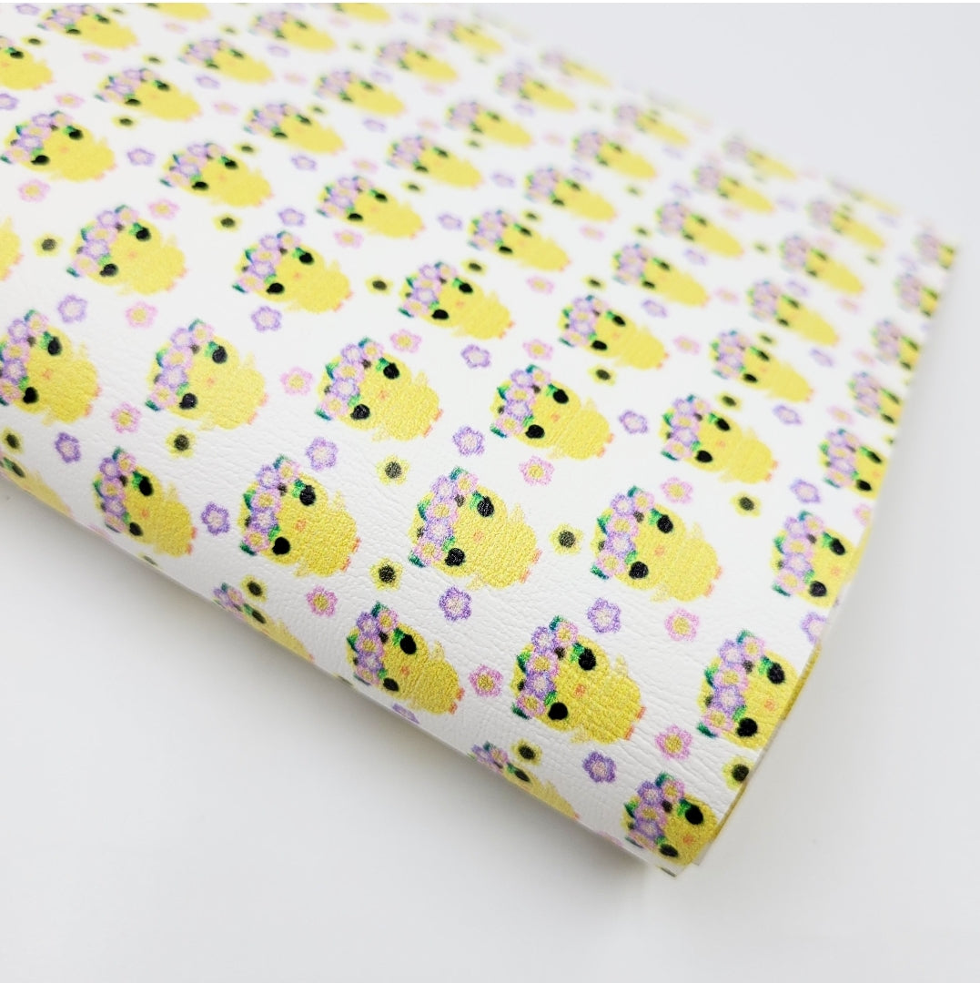 Floral Chick Artisan Leatherette