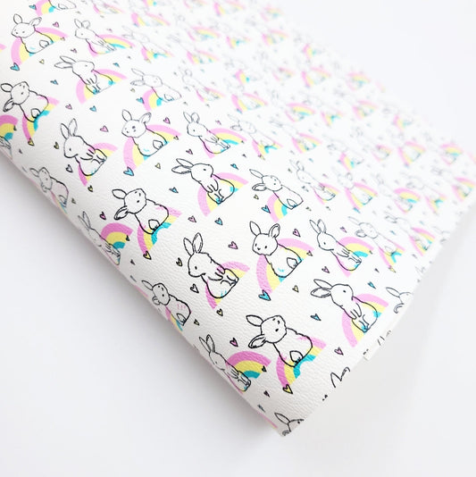 Bunny rainbow Chunky Glitter