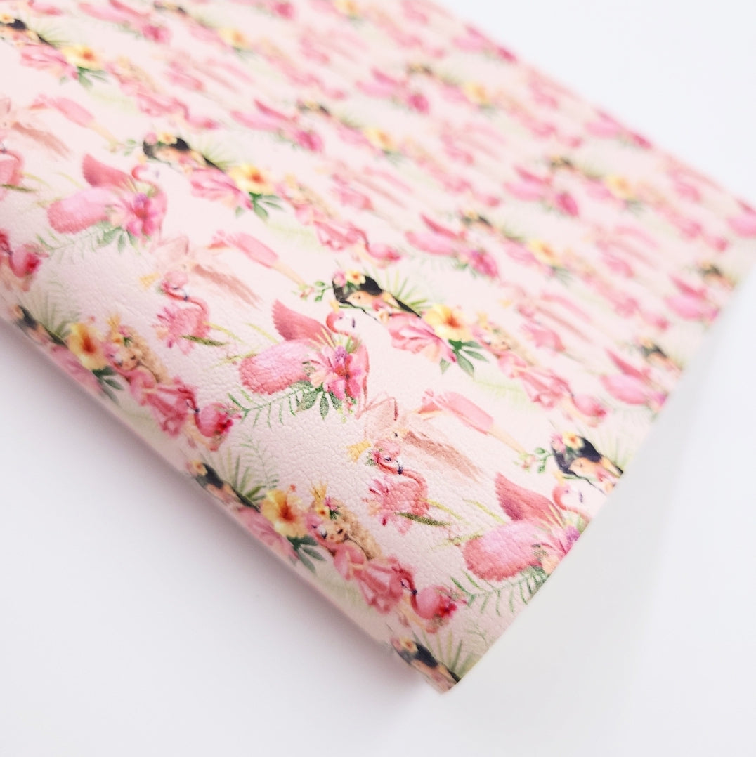 Flamingo Girls Artisan Leatherette