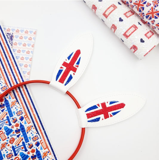 Union Jack Bunny Ear Sliders