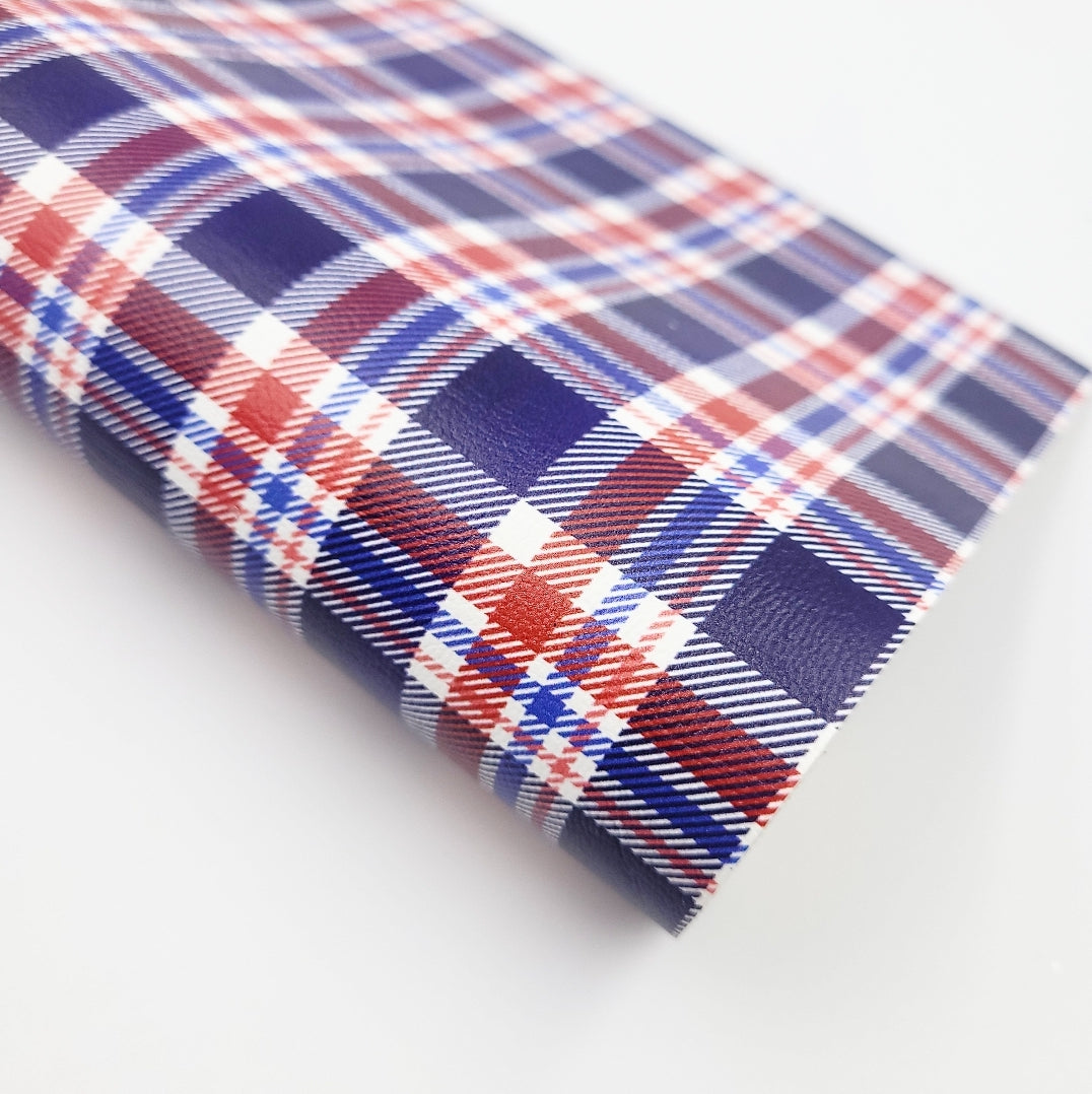 British Plaid Artisan Leatherette