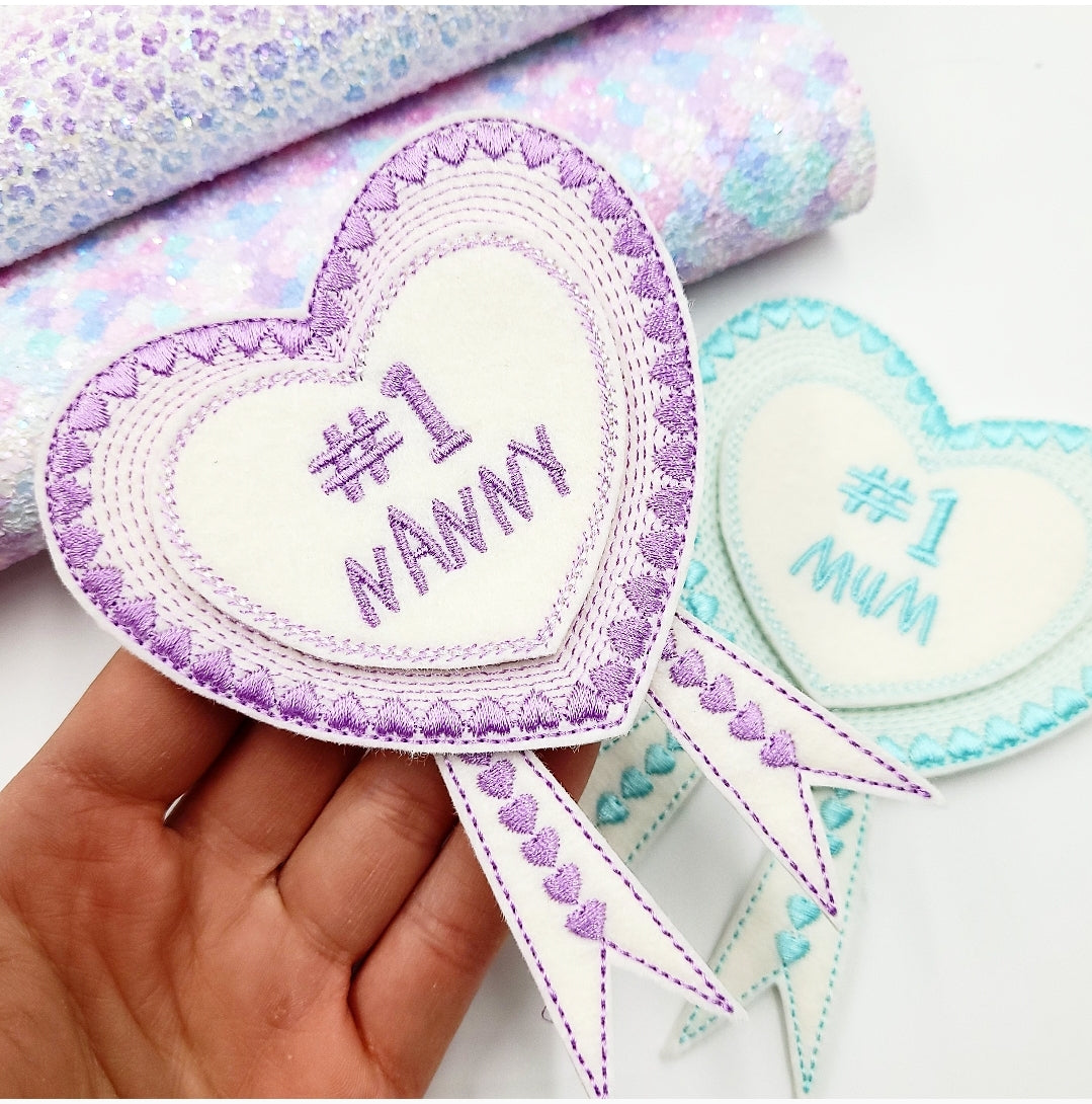 # 1 Badge Digital Embroidery File