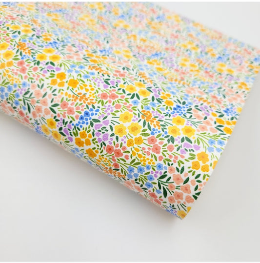 Wild Summer Garden Artisan Leatherette