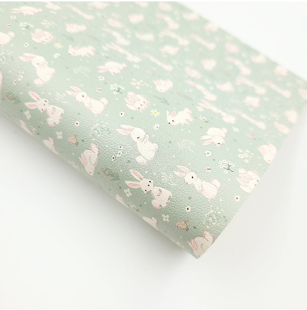 Olive Bunny Artisan Leatherette