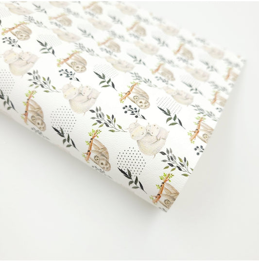 Sloth & the Hippo Artisan Leatherette