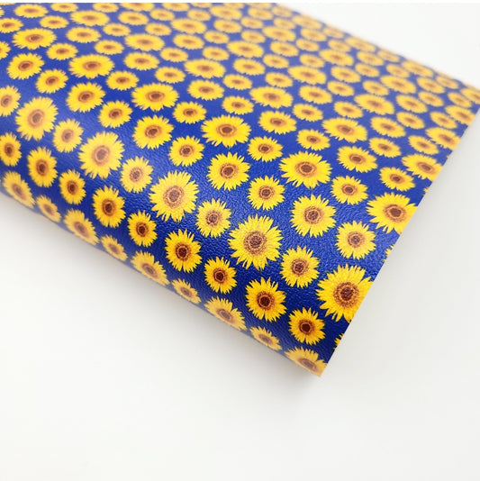 Sunflower Dash Artisan Leatherette