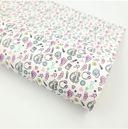 Girl Power Fashionista Artisan Leatherette