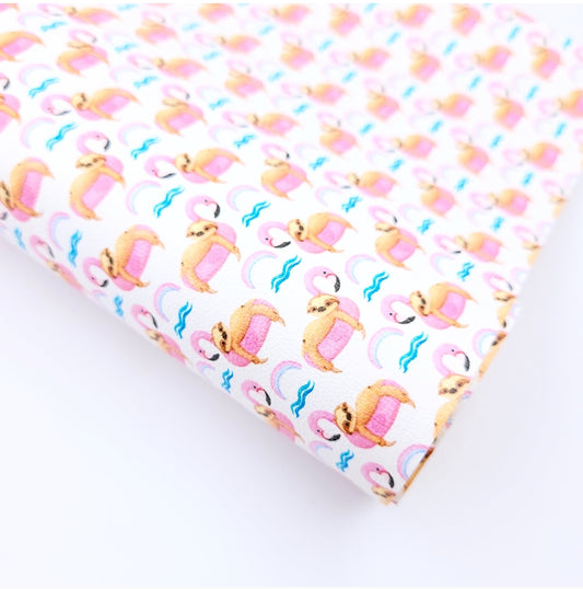 Sloth Be Chillin' Artisan Leatherette