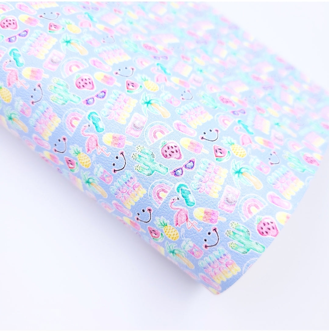 Summer Smiles Artisan Leatherette