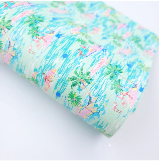 Flamingo Island Artisan Leatherette