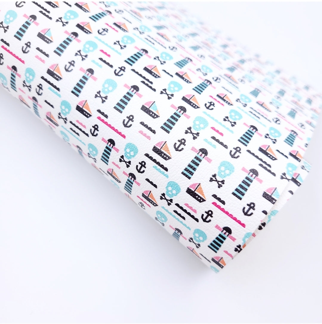 Lighthouses & Ships Artisan Leatherette