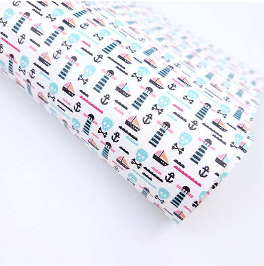 Lighthouses & Ships Artisan Leatherette