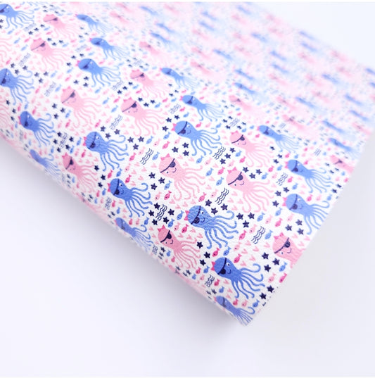 Octopus Pirate Artisan Leatherette