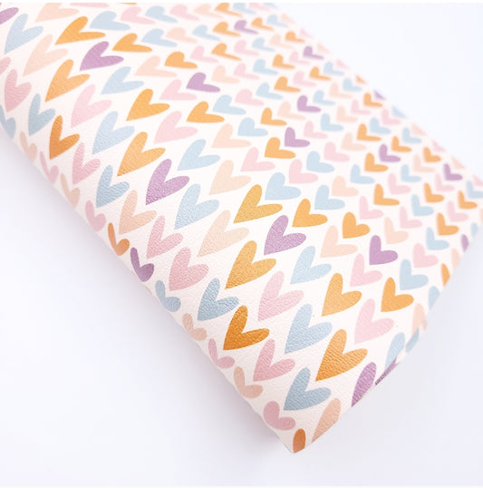 Folksie Hearts Artisan Leatherette