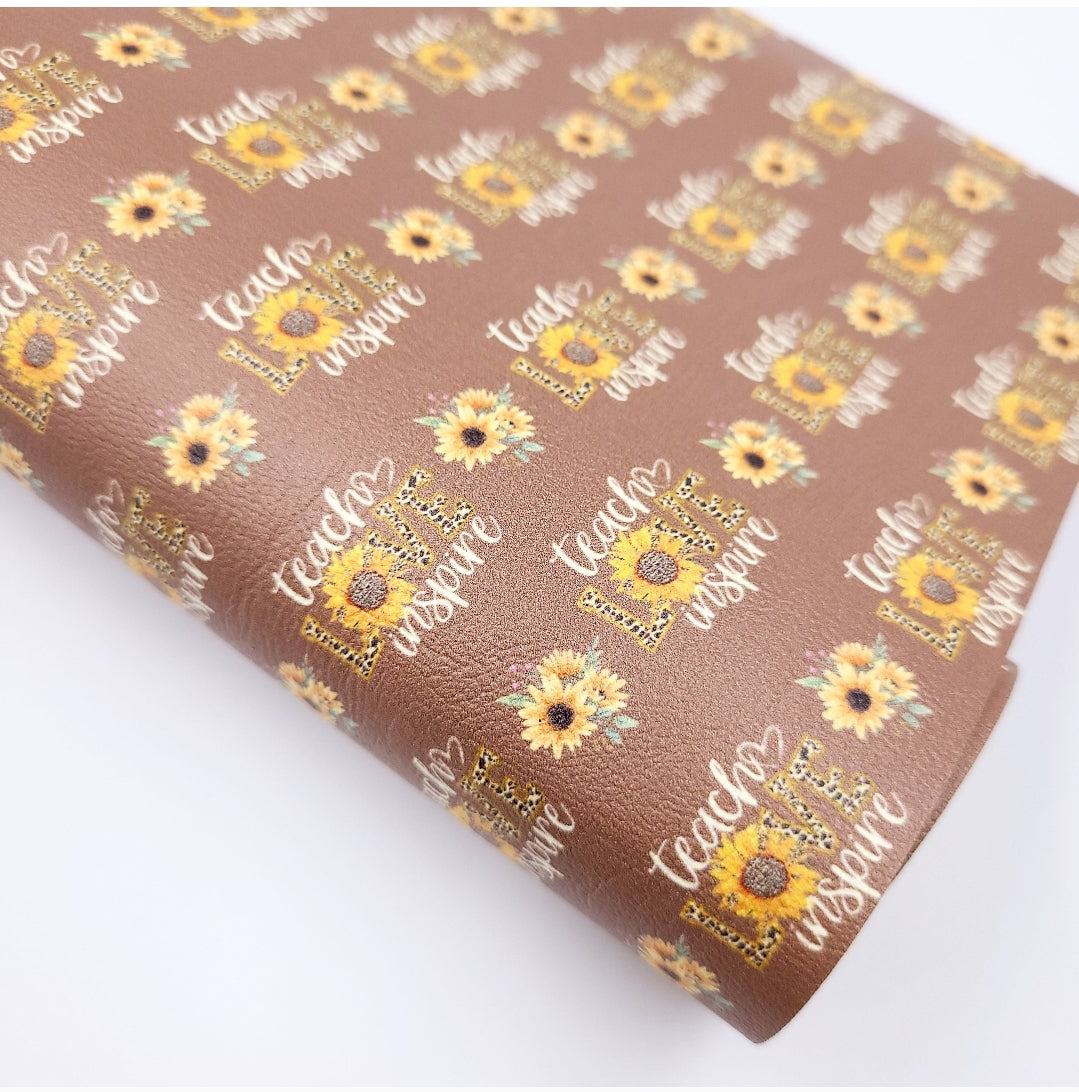 Leopard Teacher Artisan Leatherette