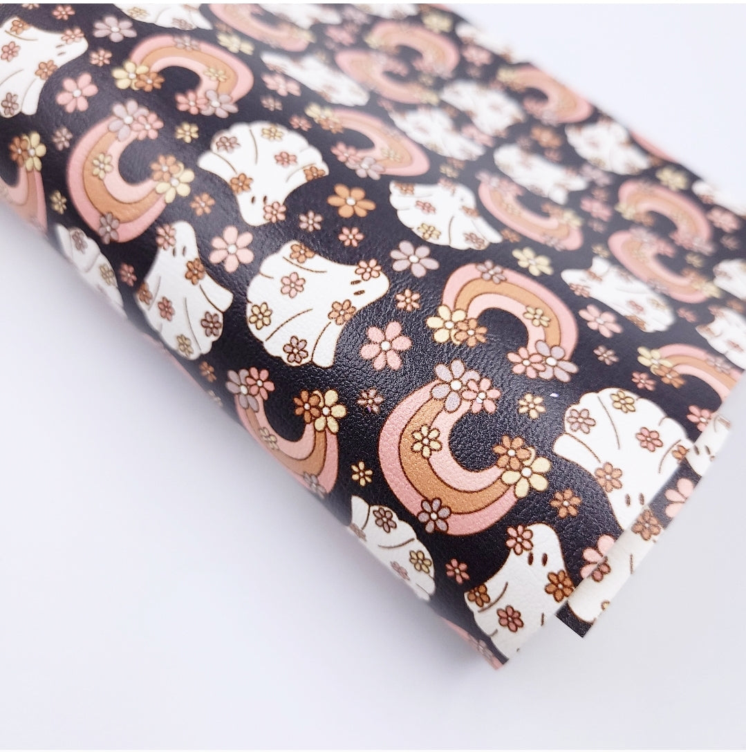 Flower Power Ghost Artisan Leatherette