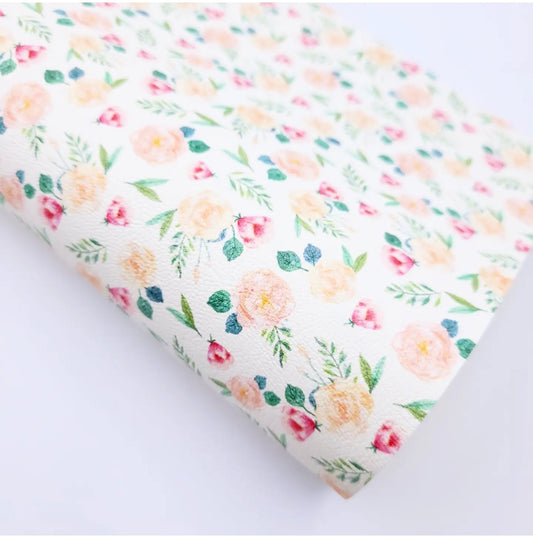 Blush Roses Artisan Leatherette