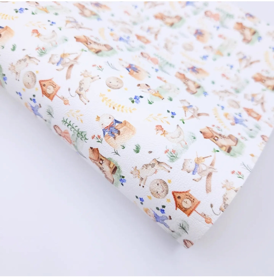Nursery Rhymes Artisan Leatherette